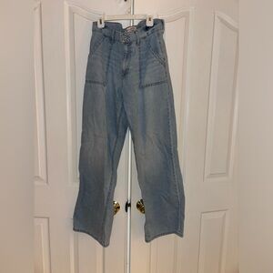 Lucky Brand Womens Relaxed Light Denim Jeans